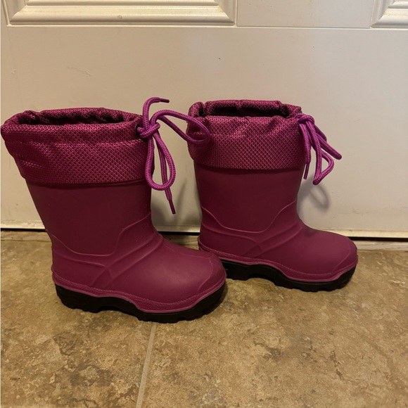 Girls Snow Master Boots - Size 8 - Picture 2 of 4